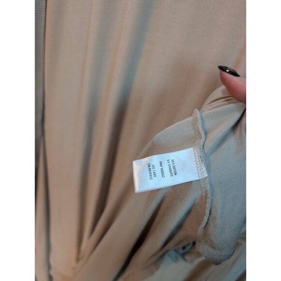 Torrid Super Soft Long Sleeve Open Front Knit Cardigan Size 0X Beige Tan - Picture 5 of 7